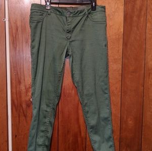 Reversible Camo/Green Jeans